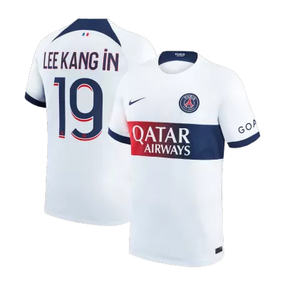 Camiseta LEE KANG IN #19 PSG 2023/24 Segunda Equipación Visitante Hombre - Versión Hincha - camisetasfutbol