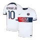 Camiseta Auténtica NEYMAR JR #10 PSG 2023/24 Segunda Equipación Visitante Hombre - Versión Jugador - camisetasfutbol