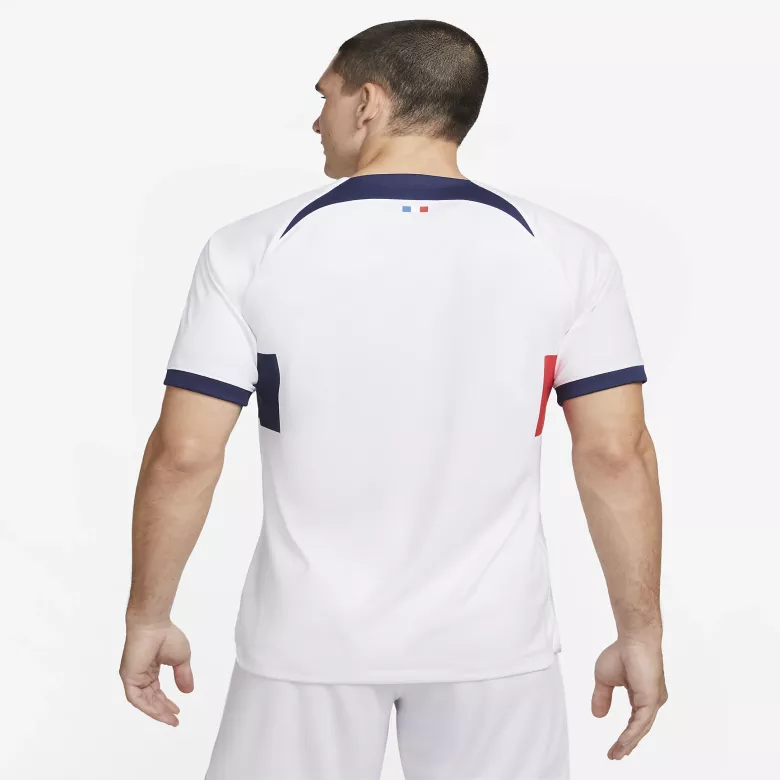 Conjunto PSG 2023/24 Segunda Equipación Visitante Hombre (Camiseta + Pantalón Corto) - camisetasfutbol
