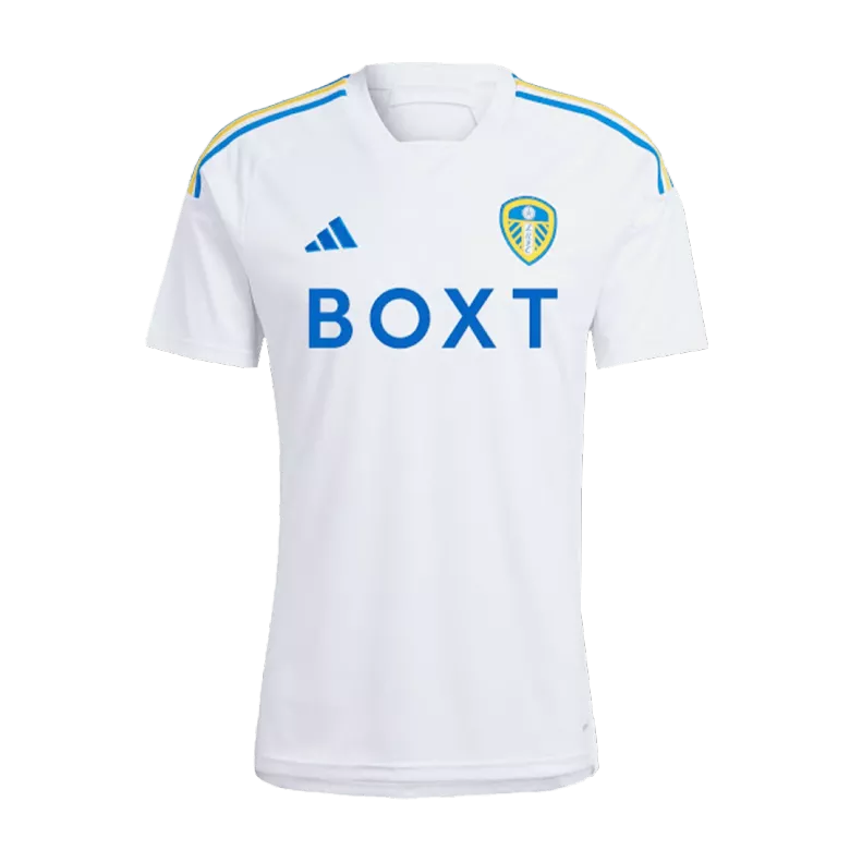 Camiseta Leeds United 2023/24 Primera Equipación Local Hombre - Versión Hincha - camisetasfutbol