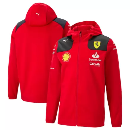 Chaqueta de Scuderia Ferrari F1 Racing Team Softshell Jacket 2023 Hombre - camisetasfutbol