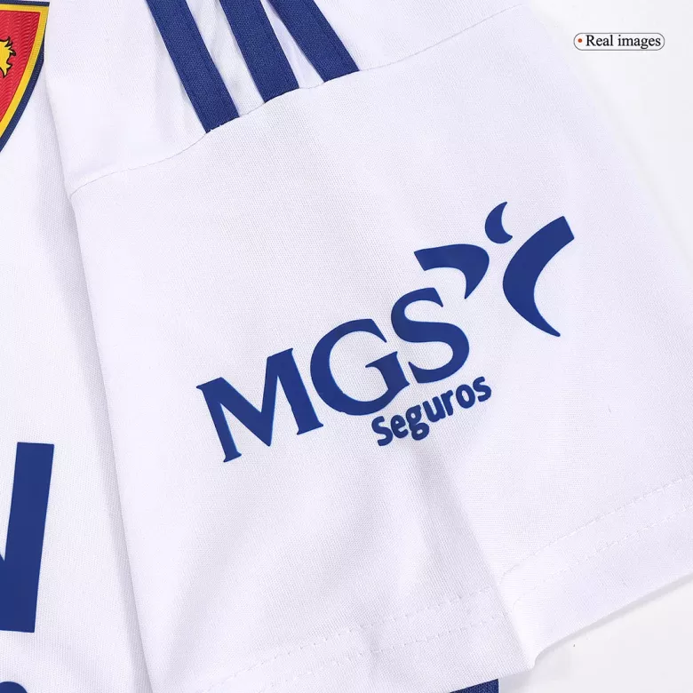 El Real Zaragoza firma a MGS Seguros para la manga de la camiseta para  2023-2024