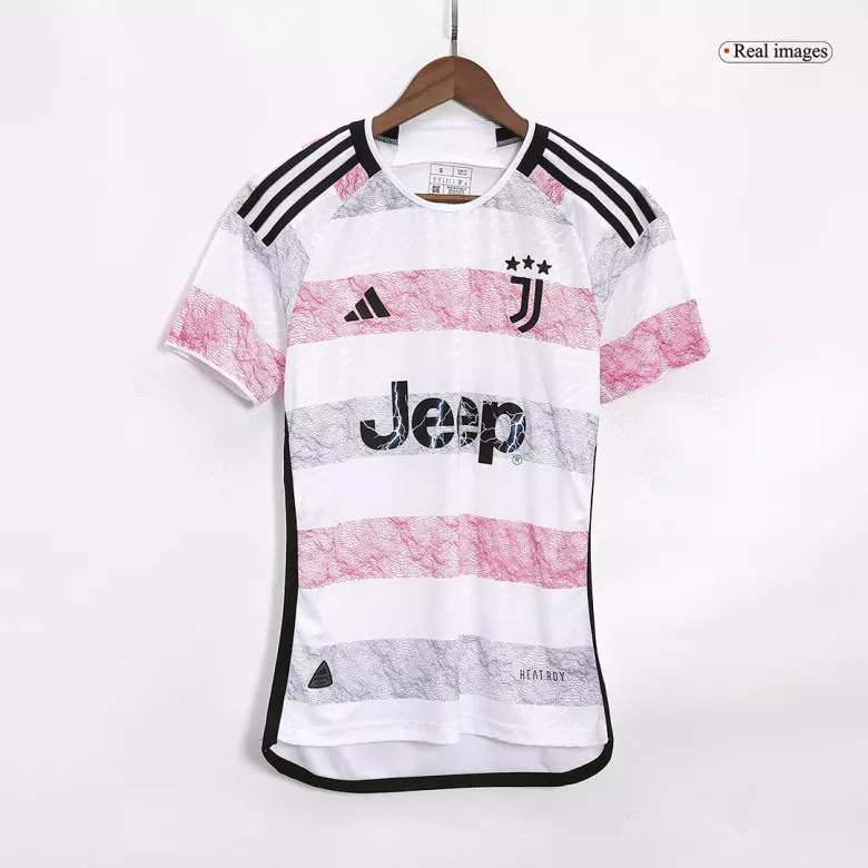 Camiseta Auténtica POGBA #10 Juventus 2023/24 Segunda Equipación Visitante Hombre - Versión Jugador - camisetasfutbol