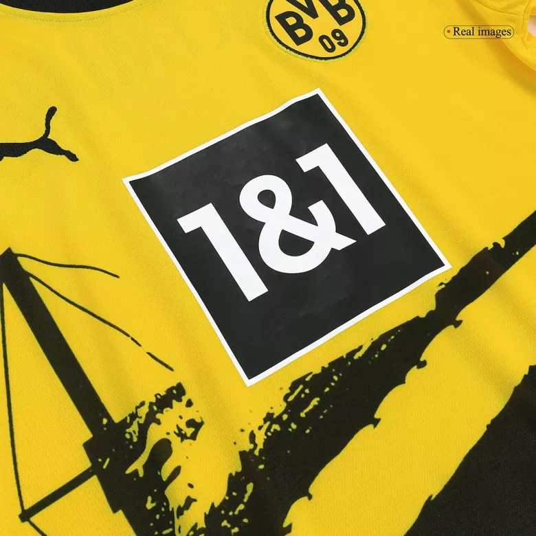 Camiseta Manga Larga Borussia Dortmund 2023/24 Primera Equipación Local Hombre - Versión Hincha - camisetasfutbol