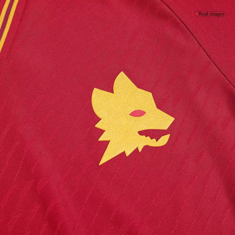 Camiseta Auténtica Roma 2023/24 Primera Equipación Local Hombre - Versión Jugador - camisetasfutbol