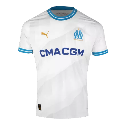 Camiseta Auténtica Marseille 2023/24 Primera Equipación Local Hombre - Versión Jugador - camisetasfutbol