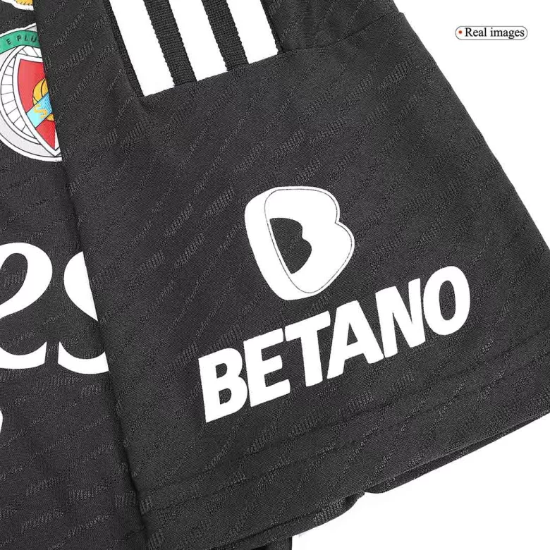 Camiseta Auténtica Benfica 2023/24 Segunda Equipación Visitante Hombre - Versión Jugador - camisetasfutbol