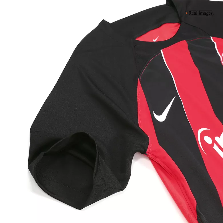 Camiseta Eintracht Frankfurt 2023/24 Primera Equipación Local Hombre - Versión Hincha - camisetasfutbol