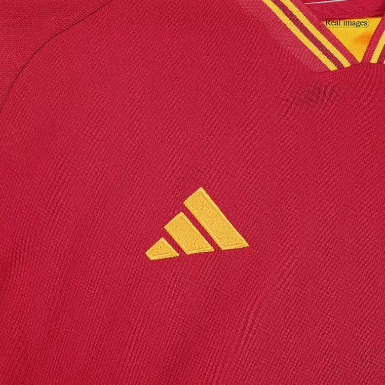 Conjunto Completo Roma 2023/24 Primera Equipación Local Hombre (Camiseta + Pantalón Corto + Calcetines) - camisetasfutbol