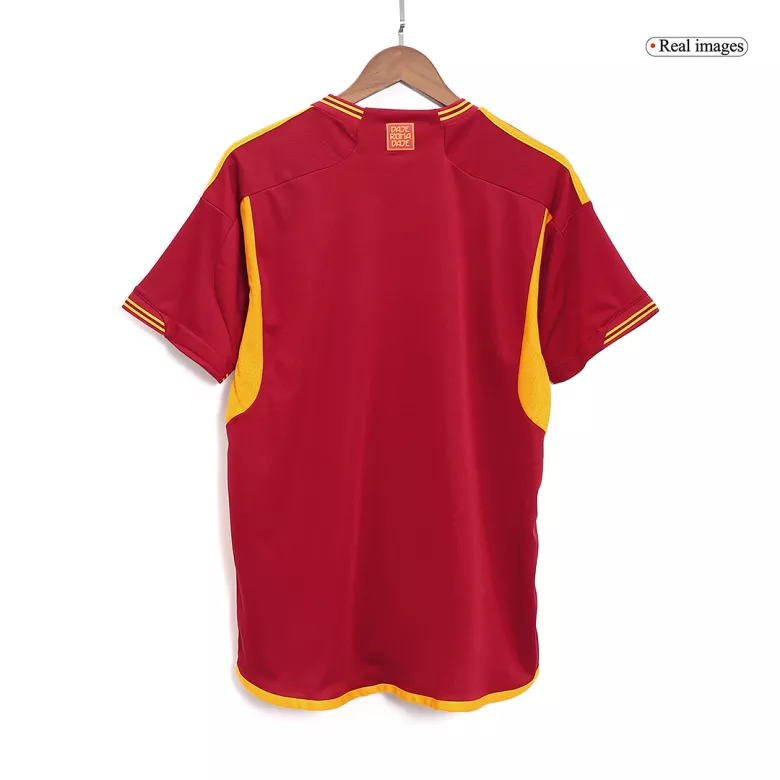 Camiseta LUKAKU #90 Roma 2023/24 Primera Equipación Local Hombre - Versión Hincha - camisetasfutbol