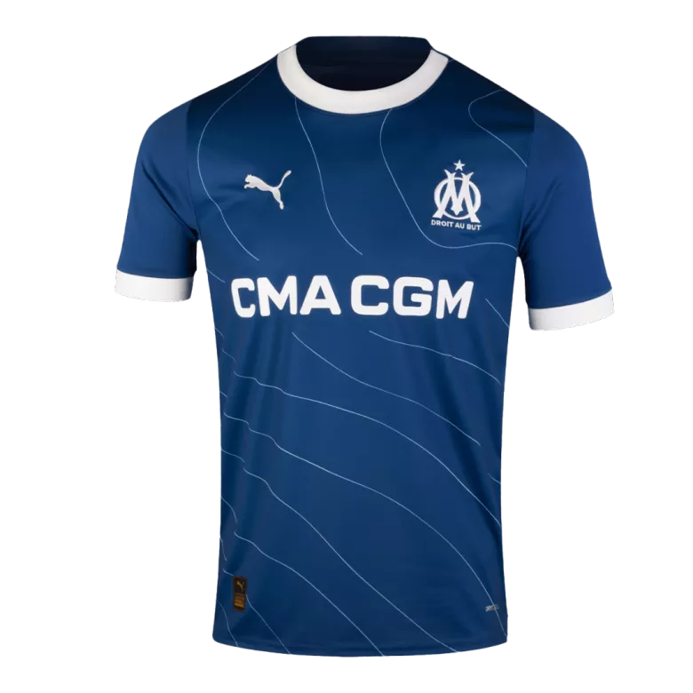 Camiseta RENAN LODI #12 Marseille 2023/24 Segunda Equipación Visitante Hombre - Versión Hincha - camisetasfutbol