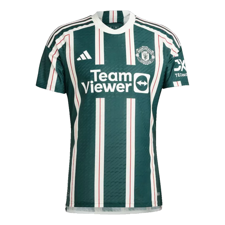 Camiseta Auténtica GARNACHO #17 Manchester United 2023/24 Segunda Equipación Visitante Hombre - Versión Jugador - camisetasfutbol