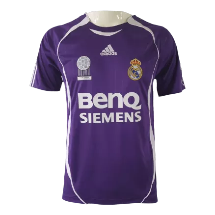Camiseta Retro 2006/07 Real Madrid Tercera Equipación Hombre - Versión Replica - camisetasfutbol