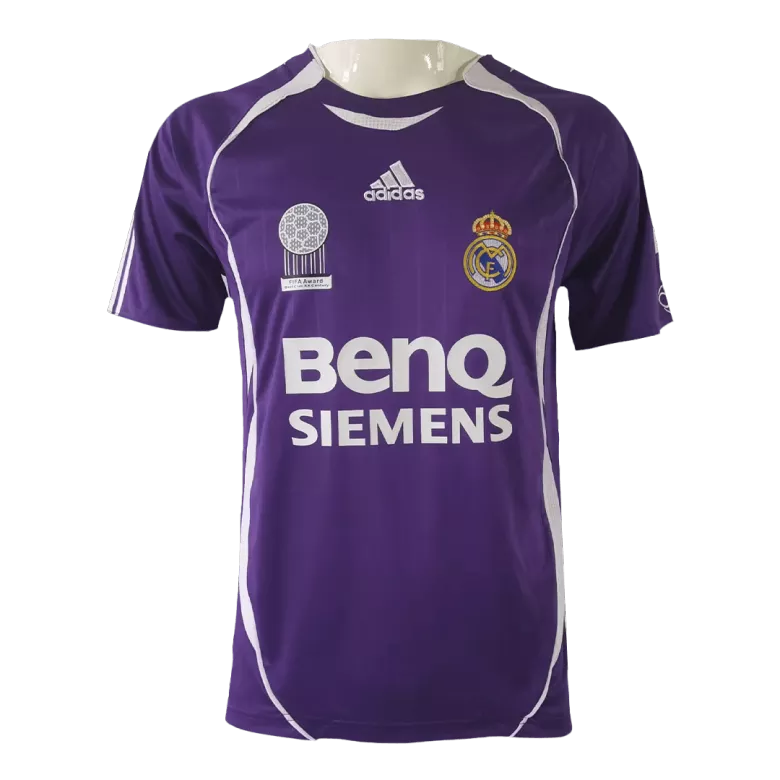 Camiseta Retro 2006/07 Real Madrid Tercera Equipación Hombre - Versión Hincha - camisetasfutbol