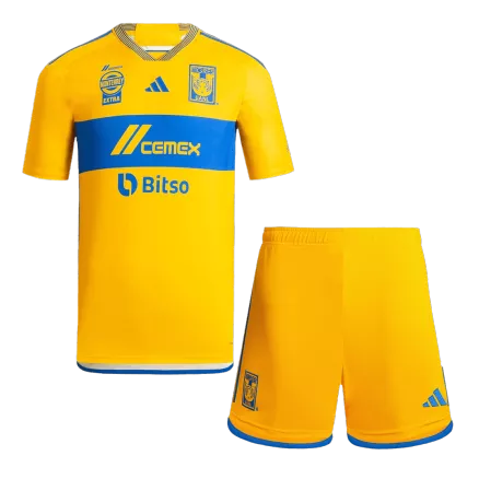 Conjunto Tigres UANL 2023/24 Primera Equipación Local Hombre (Camiseta + Pantalón Corto) - camisetasfutbol