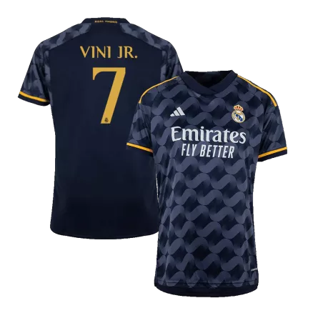 Camiseta VINI JR. #7 Real Madrid 2023/24 Segunda Equipación Visitante Hombre - Versión Hincha - camisetasfutbol