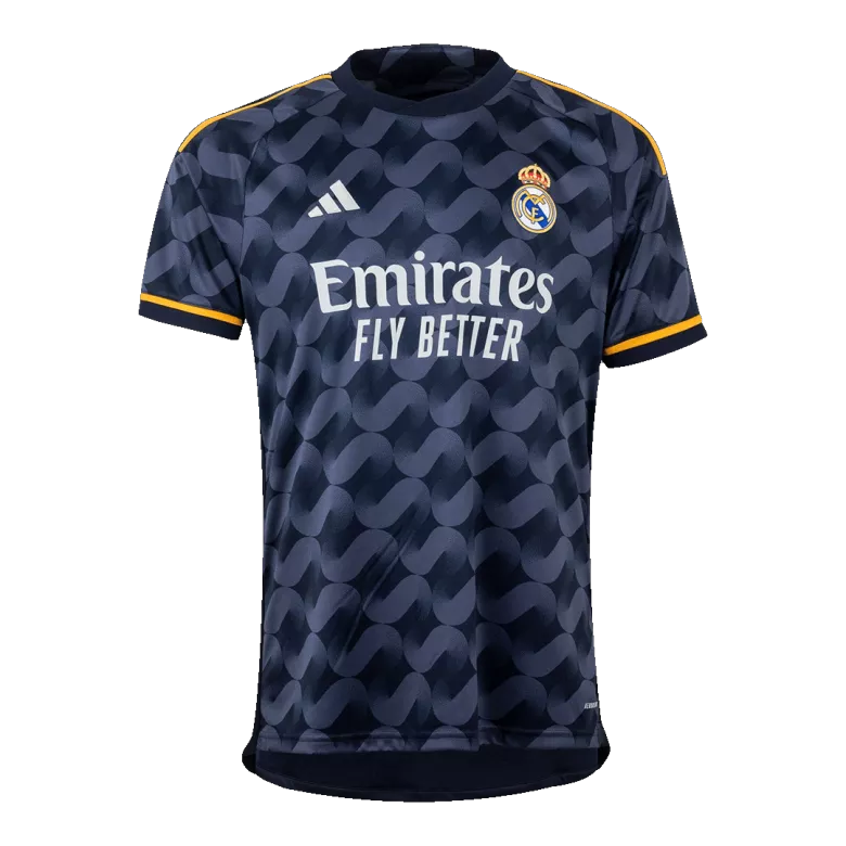 Camiseta BELLINGHAM #5 Real Madrid 2023/24 Sen2 Font Segunda Equipación Visitante Hombre - Versión Hincha - camisetasfutbol