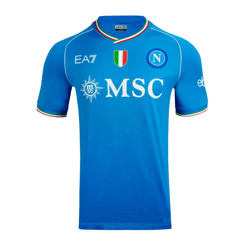 Camiseta Auténtica H.LOZANO #11 Napoli 2023/24 Primera Equipación Local Hombre - Versión Jugador - camisetasfutbol