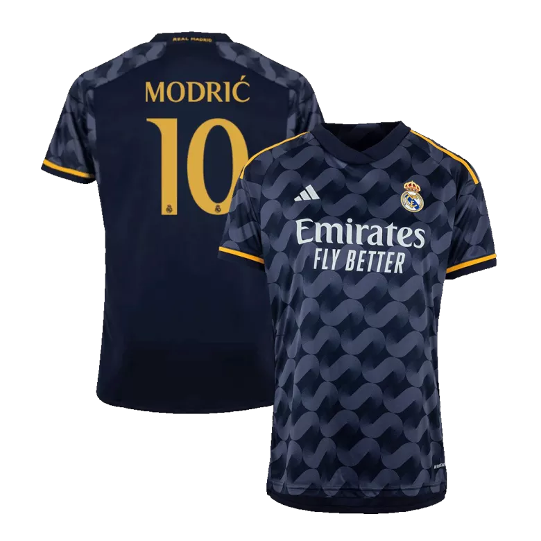 Camiseta MODRIĆ #10 Real Madrid 2023/24 Segunda Equipación Visitante Hombre - Versión Hincha - camisetasfutbol
