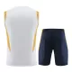 Conjunto Entrenamiento Real Madrid 2023/24 Hombre (Camiseta Sin Mangas + Pantalón Corto) - camisetasfutbol