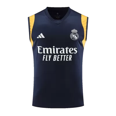 Camiseta sin Mangas Real Madrid 2023/24 Pre-Partido Hombre - camisetasfutbol