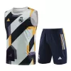 Conjunto Entrenamiento Real Madrid 2023/24 Hombre (Camiseta Sin Mangas + Pantalón Corto) - camisetasfutbol