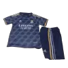 Miniconjunto Completo Real Madrid 2023/24 Segunda Equipación Visitante Niño (Camiseta + Pantalón Corto + Calcetines) - camisetasfutbol