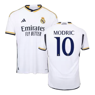 Camiseta Auténtica MODRIĆ #10 Real Madrid 2023/24 Primera Equipación Local Hombre - Versión Jugador - camisetasfutbol