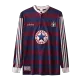 Camiseta Retro 1995/96 Newcastle United Segunda Equipación Visitante Manga Larga Hombre - Versión Replica - camisetasfutbol