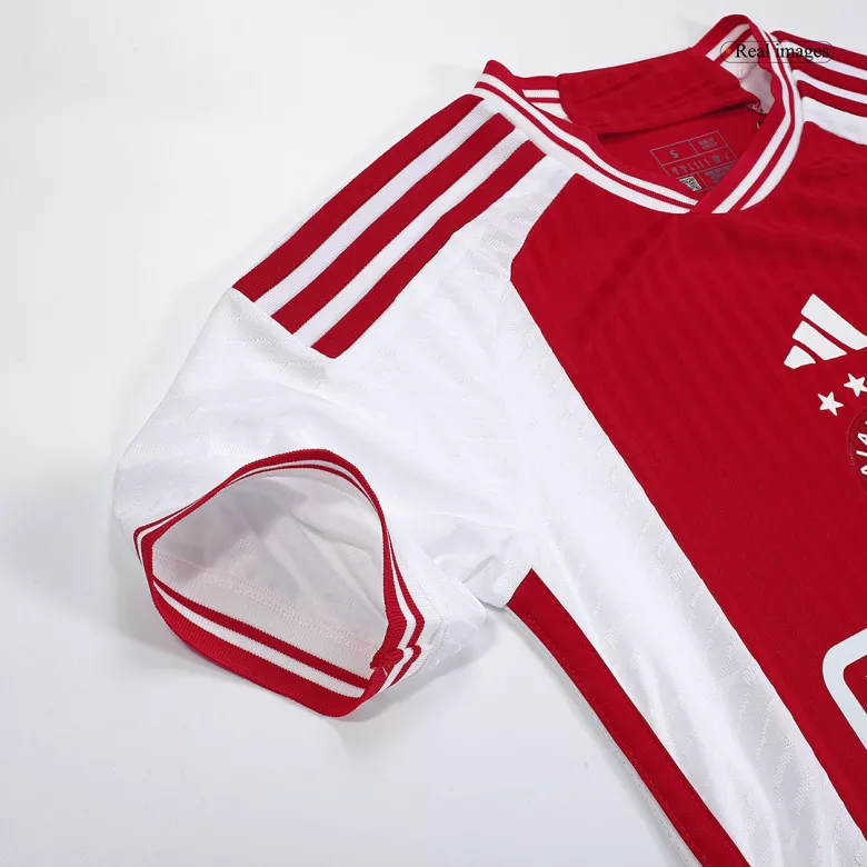 Camiseta Auténtica Ajax 2023/24 Primera Equipación Local Hombre - Versión Jugador - camisetasfutbol