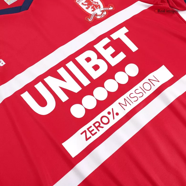 Camiseta Middlesbrough 2023/24 Primera Equipación Local Hombre - Versión Hincha - camisetasfutbol