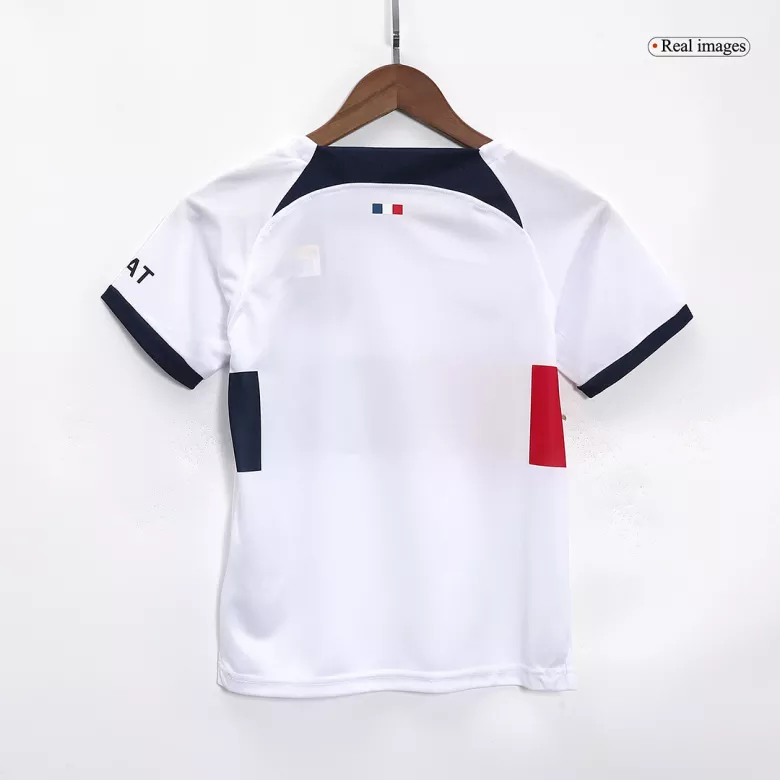 Miniconjunto PSG 2023/24 Segunda Equipación Visitante Niño (Camiseta + Pantalón Corto) - camisetasfutbol