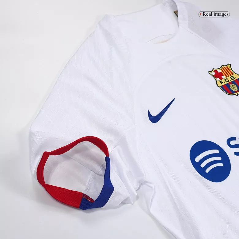 Camiseta Auténtica F. DE JONG #21 Barcelona 2023/24 Segunda Equipación Visitante Hombre - Versión Jugador - camisetasfutbol