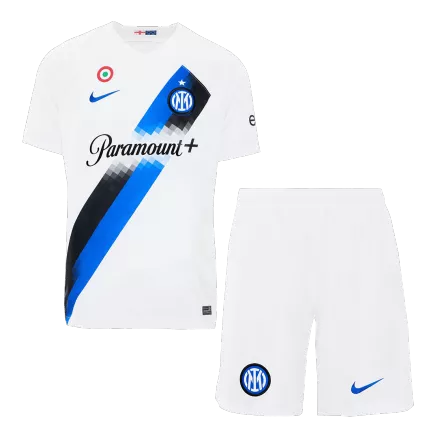 Conjunto Inter de Milán 2023/24 Segunda Equipación Visitante Hombre (Camiseta + Pantalón Corto) - camisetasfutbol