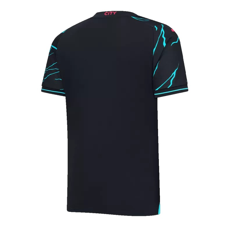 Calidad Premium Camiseta J.ALVAREZ #19 Manchester City 2023/24 Tercera Equipación Hombre - Versión Hincha - camisetasfutbol