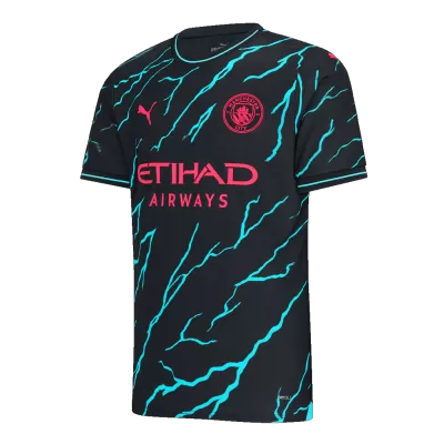 Camiseta Manchester City 2023/24 Tercera Equipación Hombre - Versión Hincha - camisetasfutbol