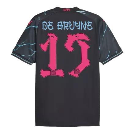 Camiseta DE BRUYNE #17 Manchester City Japanese Tour Printing 2023/24 Tercera Equipación Hombre - Versión Hincha - camisetasfutbol