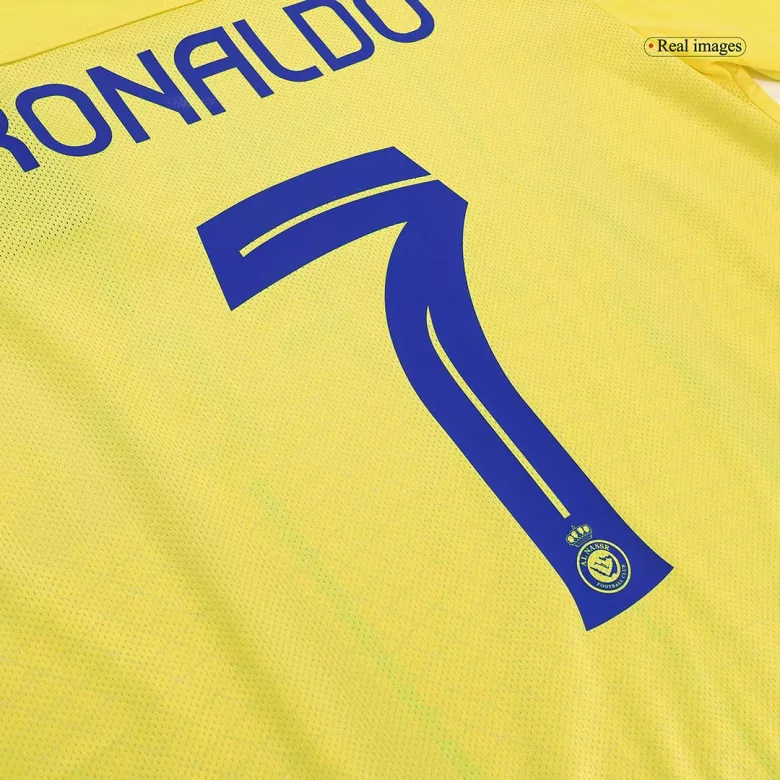 Camiseta RONALDO #7 Al Nassr 2023/24 Primera Equipación Local Hombre - Versión Hincha - camisetasfutbol
