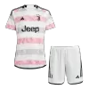 Conjunto Juventus 2023/24 Segunda Equipación Visitante Hombre (Camiseta + Pantalón Corto) - camisetasfutbol