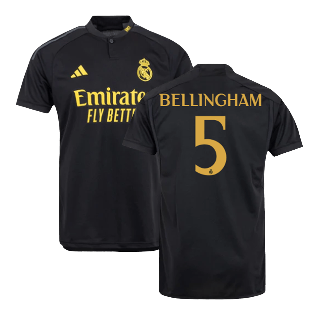 Camiseta Bellingham #5 Madrid Tercera para hombre 23/24
