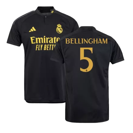 Camiseta BELLINGHAM #5 Real Madrid 2023/24 Tercera Equipación Hombre - Versión Hincha - camisetasfutbol