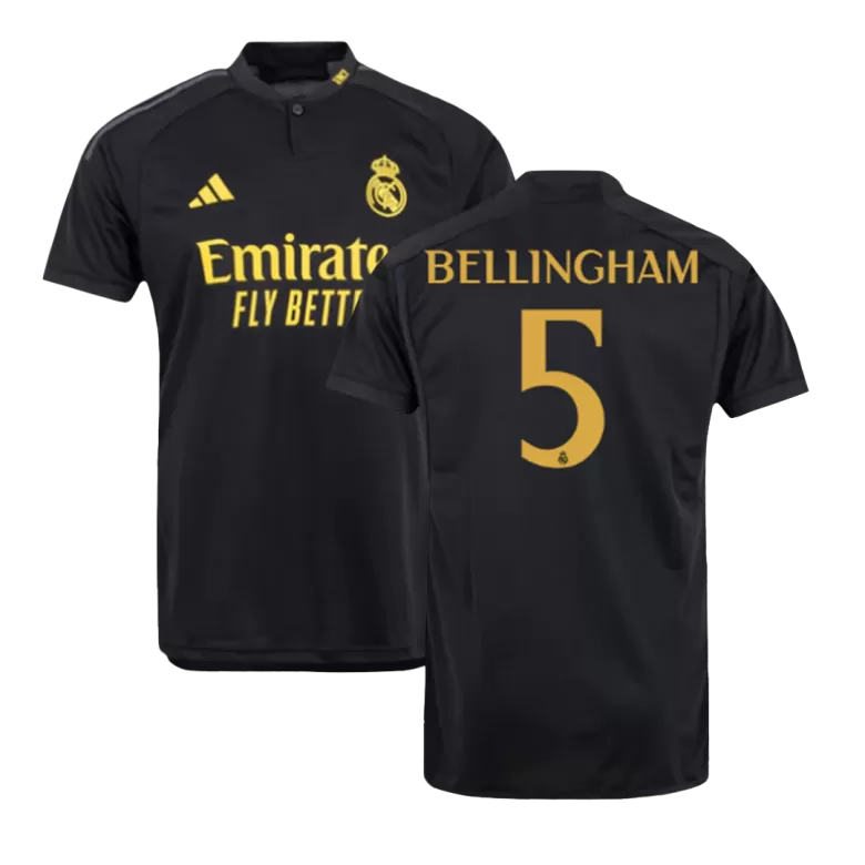 Camiseta BELLINGHAM #5 Real Madrid 2023/24 Tercera Equipación Hombre - Versión Hincha - camisetasfutbol
