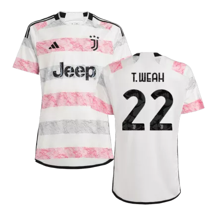 Camiseta T.WEAH #22 Juventus 2023/24 Segunda Equipación Visitante Hombre - Versión Hincha - camisetasfutbol