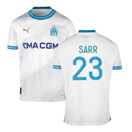 Camiseta SARR #23 Marseille 2023/24 Primera Equipación Local Hombre - Versión Hincha - camisetasfutbol