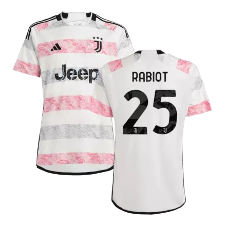 Camiseta RABIOT #25 Juventus 2023/24 Segunda Equipación Visitante Hombre - Versión Replica - camisetasfutbol