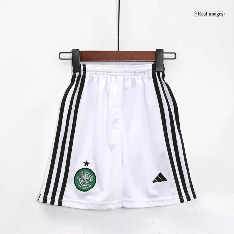 Miniconjunto Celtic 2023/24 Primera Equipación Local Niño (Camiseta + Pantalón Corto) - camisetasfutbol