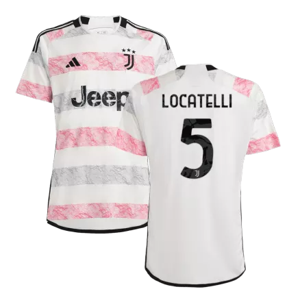 Camiseta LOCATELLI #5 Juventus 2023/24 Segunda Equipación Visitante Hombre - Versión Replica - camisetasfutbol