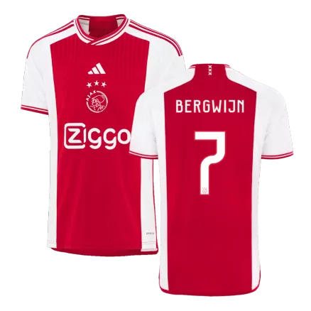 Camiseta BERGWIJN #7 Ajax 2023/24 Primera Equipación Local Hombre - Versión Hincha - camisetasfutbol