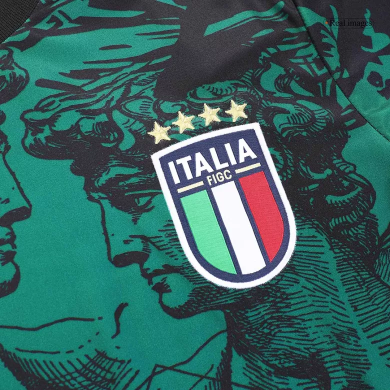Camiseta Manga Larga Italia X Renacimiento 2023 Hombre - Versión Hincha - camisetasfutbol