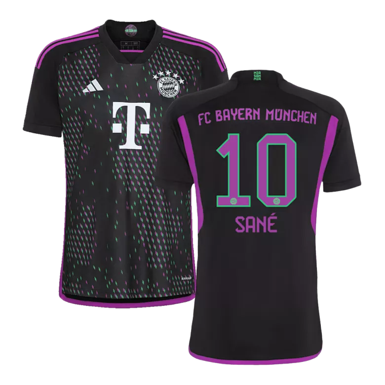 Camiseta SANÉ #10 Bayern Munich 2023/24 Segunda Equipación Visitante Hombre - Versión Hincha - camisetasfutbol
